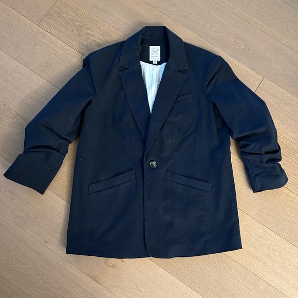 Cinq a Sept Khloe ruched sleeve blazer - Picture 1 of 5